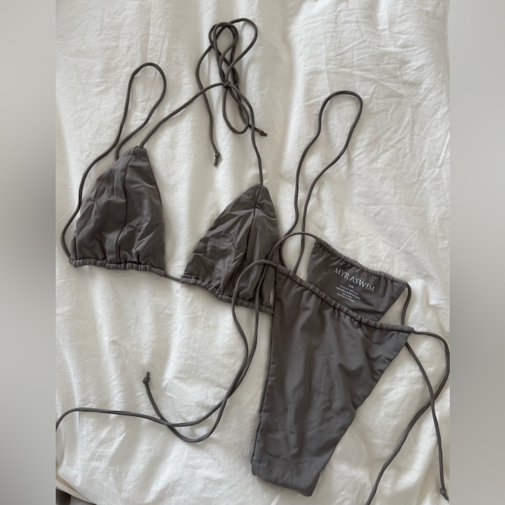 Myra Swim Bikini in Stone